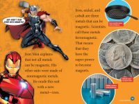 Alternative view 7 of National Geographic Readers: Marvel's Iron Man Goes Magnetic (Level 2)