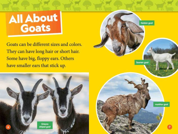 National Geographic Readers: Goats (Level 1)