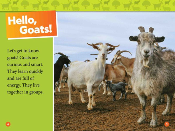 Goats (National Geographic Kids Readers, Level 1)