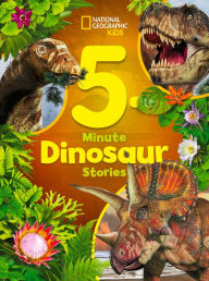 Download ebook from google books free National Geographic Kids 5-Minute Dinosaur Stories by Moira Rose Donohue RTF CHM