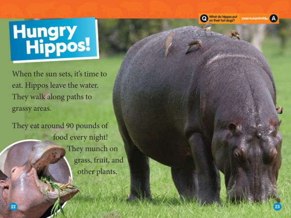 National Geographic Readers Hippos (Level 1)