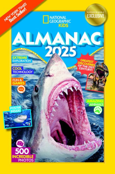 National Geographic Kids Almanac 2025 (B&N Exclusive Edition)