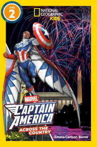 Title: Marvel's Captain America Across the Country (National Geographic Kids Readers, Level 2), Author: Emma Berne