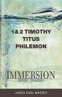 Alternative view 2 of Immersion Bible Studies: 1 & 2 Timothy, Titus, Philemon