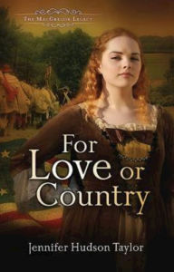 Title: For Love or Country, Author: Jennifer Hudson Taylor