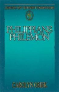 Title: Philippians, Philemon: Abingdon New Testament Commentaries, Author: Carolyn Osiek