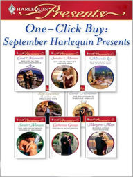 Title: One-Click Buy: September Harlequin Presents: Bought by the Billionaire Prince\The Greek Prince's Chosen Wife\Blackmailed Into the Italian's Bed\Claiming His Pregnant Wife\The Billionaire's Marriage Bargain\The Brazilian Boss's Innocent Mistress, Author: Carol Marinelli