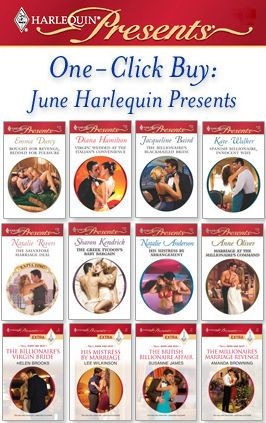 One-Click Buy: June Harlequin Presents: Bought for Revenge, Bedded for Pleasure\Virgin: Wedded at the Italian's Convenience\The Billionaire's Blackmailed Bride\Spanish Billionaire, Innocent Wife\The Salvatore Marriage Deal\The Greek Tycoon's Baby Bargain