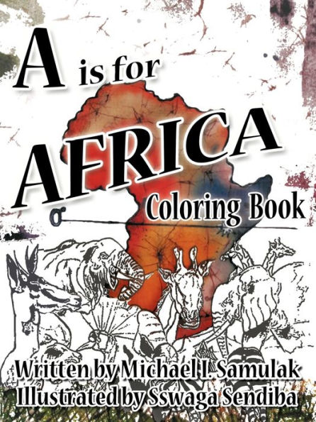 A is for Africa: Coloring Book