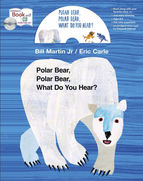 Polar Bear, Polar Bear, What Do You Hear? (Book and CD storytime set)