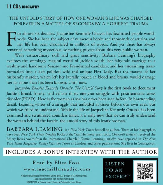 Jacqueline Bouvier Kennedy Onassis: The Untold Story