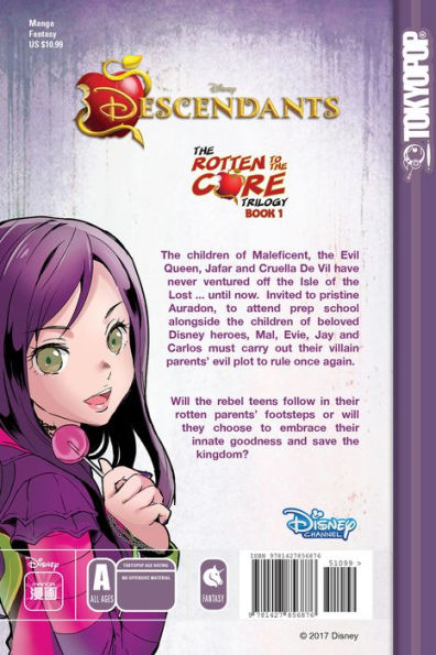 Disney Descendants - The Rotten to the Core Trilogy: The Complete  Collection manga by TOKYOPOP Manga, Paperback