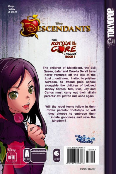 Descendants: Rotten to the Core, Book 1 (Disney Manga)