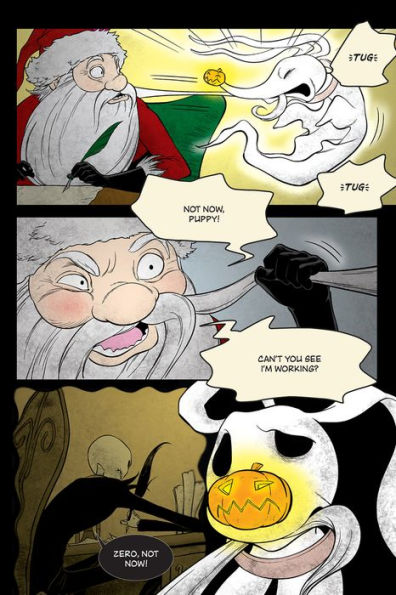 Zero's Journey, Book 3: Tim Burton's The Nightmare Before Christmas (Disney Manga)