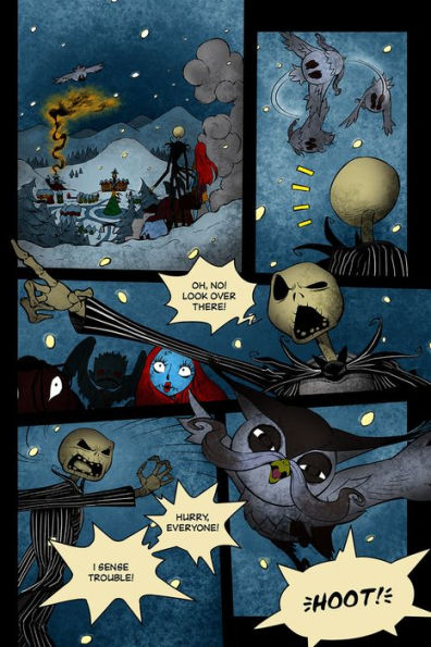 Zero's Journey, Book 4: Tim Burton's The Nightmare Before Christmas (Disney Manga)