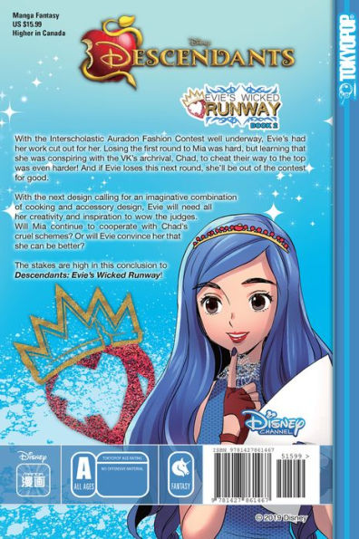 Descendants: Evie's Wicked Runway, Book 2 (Disney Manga)