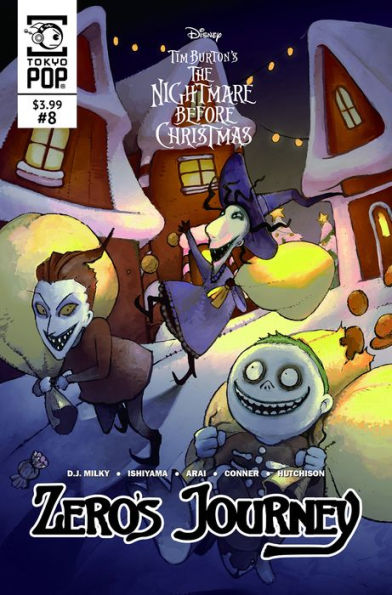 Zero's Journey, Issue #08: Tim Burton's The Nightmare Before Christmas (Disney Manga)