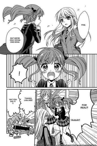 BanG Dream! Girl's Band Party Roselia Stage 2 Japanese comic manga