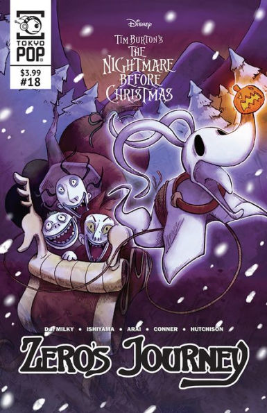 Zero's Journey, Issue #18: Tim Burton's The Nightmare Before Christmas (Disney Manga)