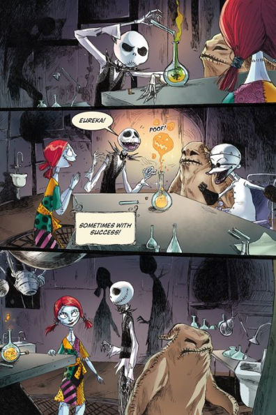 The Battle for Pumpkin King: Tim Burton's The Nightmare Before Christmas (Disney Manga)