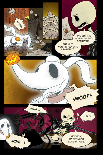 Disney Manga: Tim Burton's The Nightmare Before Christmas - Zero's Journey (Ultimate Full-Color Graphic Novel Edition)