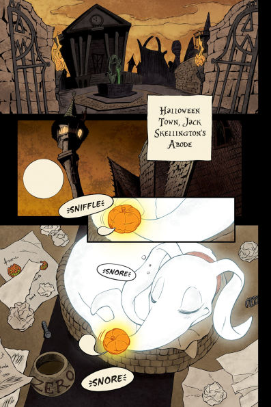 Disney Manga: Tim Burton's The Nightmare Before Christmas - Zero's Journey (Ultimate Full-Color Graphic Novel Edition)