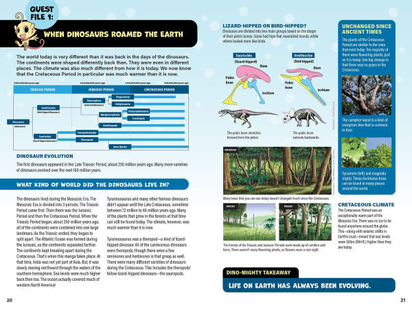 Manga Quest Science: Dinosaur Adventures