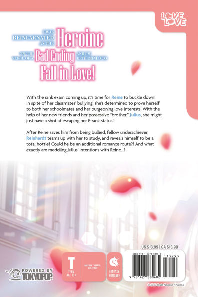 I Was Reincarnated as the Heroine on the Verge of a Bad Ending, and I'm Determined to Fall in Love!, Volume 2