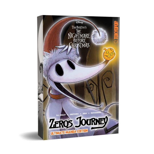 Disney Tim Burton's The Nightmare Before Christmas: Zero's Journey (Ultimate Manga Edition with Sprayed Edges)
