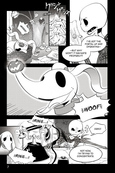 Disney Tim Burton's The Nightmare Before Christmas: Zero's Journey (Ultimate Manga Edition with Sprayed Edges)