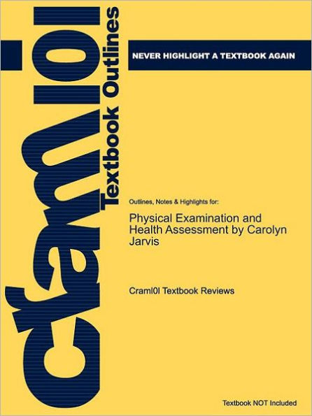 Studyguide for Physical Examination & Health Assessment by Jarvis, Carolyn, ISBN 9781416056188