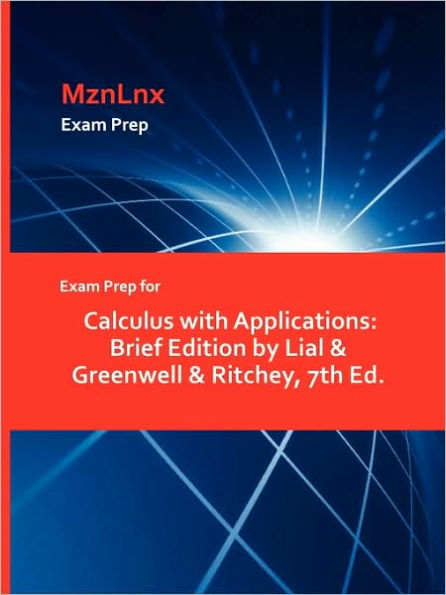 Exam Prep For Calculus With Applications