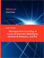 Exam Prep For Managerial Accounting