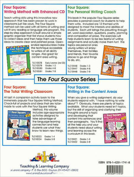 Writing Method Grades 4-6 W/Enhanced CD A Unique Approach to Teaching Basic Writing Skills Four Square 