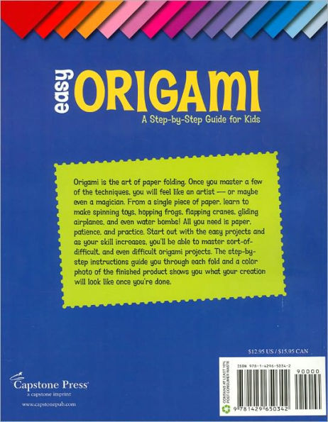 Easy Origami: A Step-by-Step Guide for Kids
