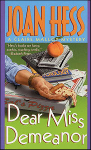 Title: Dear Miss Demeanor (Claire Malloy Series #3), Author: Joan Hess