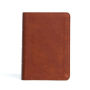 KJV Large Print Compact Reference Bible, Burnt Sienna LeatherTouch