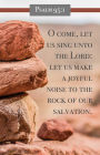 General Worship Bulletin: O Come (Package of 100): Psalm 95:1 (KJV)