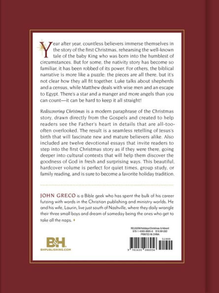 Rediscovering Christmas: A Twelve-Day Journey to the Manger