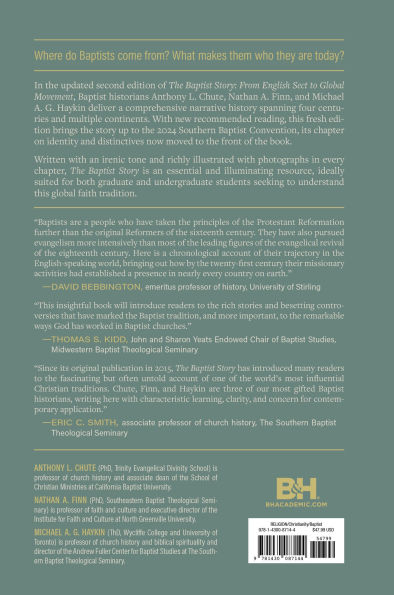 The Baptist Story, 2nd Edition: From English Sect to Global Movement