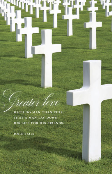 Memorial Day Bulletin: His Friends (Package of 100): John 15:13 (KJV)