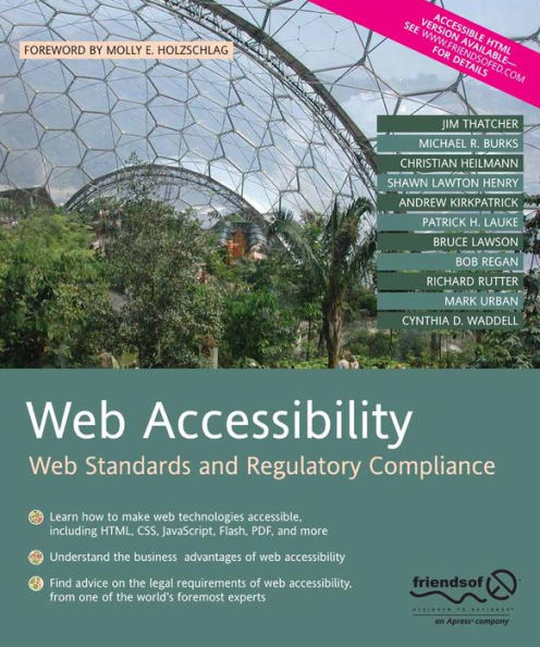 Web Accessibility: Web Standards and Regulatory Compliance