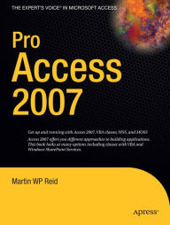 Title: Pro Access 2007, Author: Martin Reid
