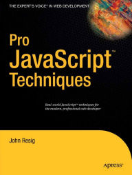 Title: Pro JavaScript Techniques, Author: John Resig