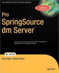 Title: Pro SpringSource dm Server, Author: Gary Mak