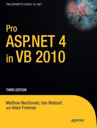 Title: Pro ASP.NET 4 in VB 2010, Author: Matthew MacDonald
