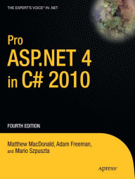 Title: Pro ASP.NET 4 in C# 2010, Author: Matthew MacDonald