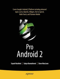 Title: Pro Android 2, Author: Sayed Hashimi