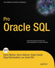 Title: Pro Oracle SQL, Author: Karen Morton