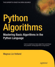 Title: Python Algorithms: Mastering Basic Algorithms in the Python Language, Author: Magnus Lie Hetland